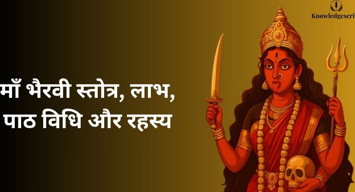 माँ भैरवी स्तोत्र