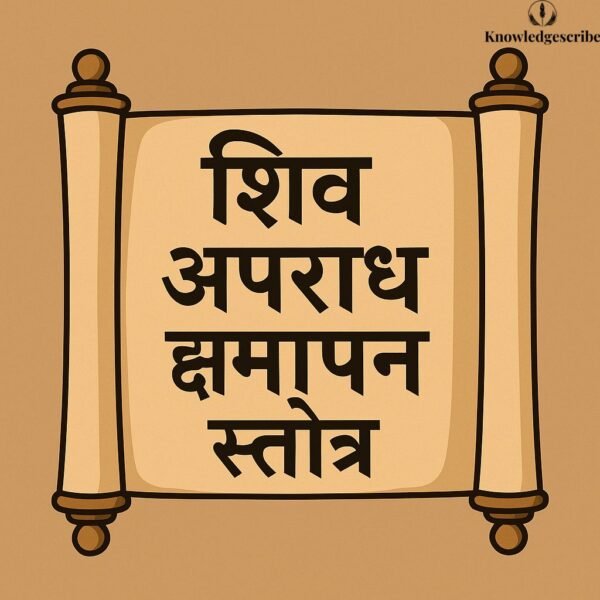 शिव अपराध क्षमापन स्तोत्र, पापों की क्षमा का शक्तिशाली स्तोत्र